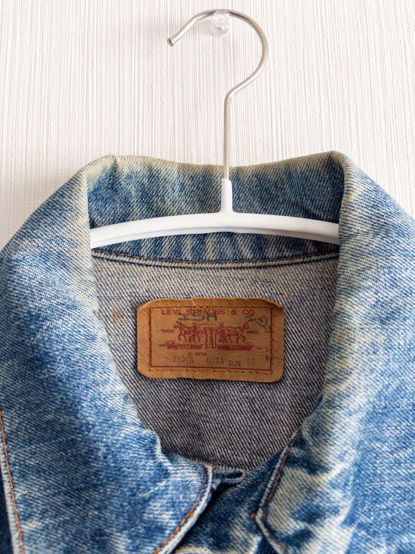 最前線の 90's Levi's カナダ製 スモールe 4th 70505 / ジャケット・アウター