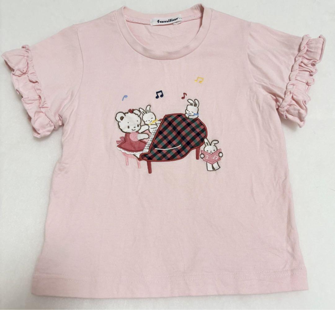 ファミリア　ピアノ　半袖Tシャツ　110
