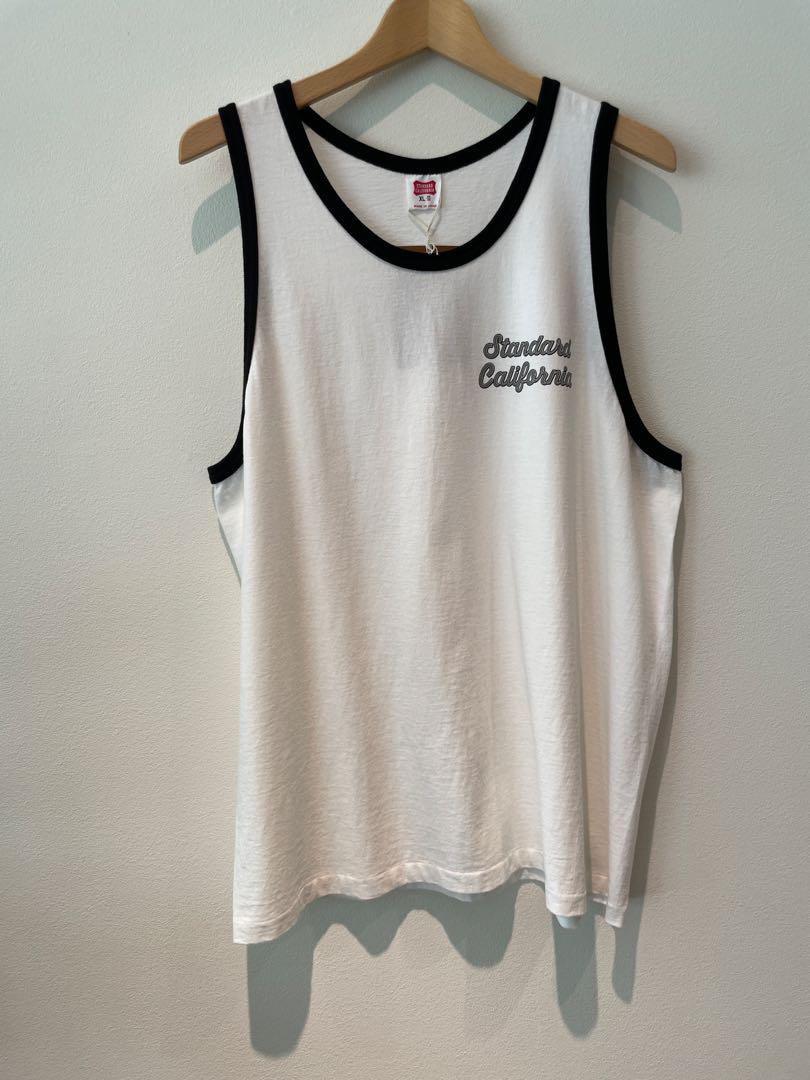 トップス SD US Cotton Script Logo Ringer Tank