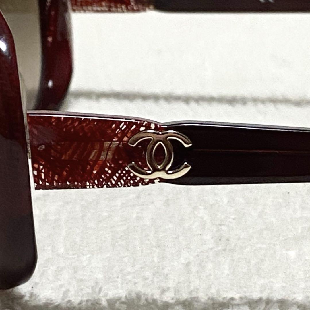 CHANELシャネル サングラス レディース ココマーク レッド グラデーション