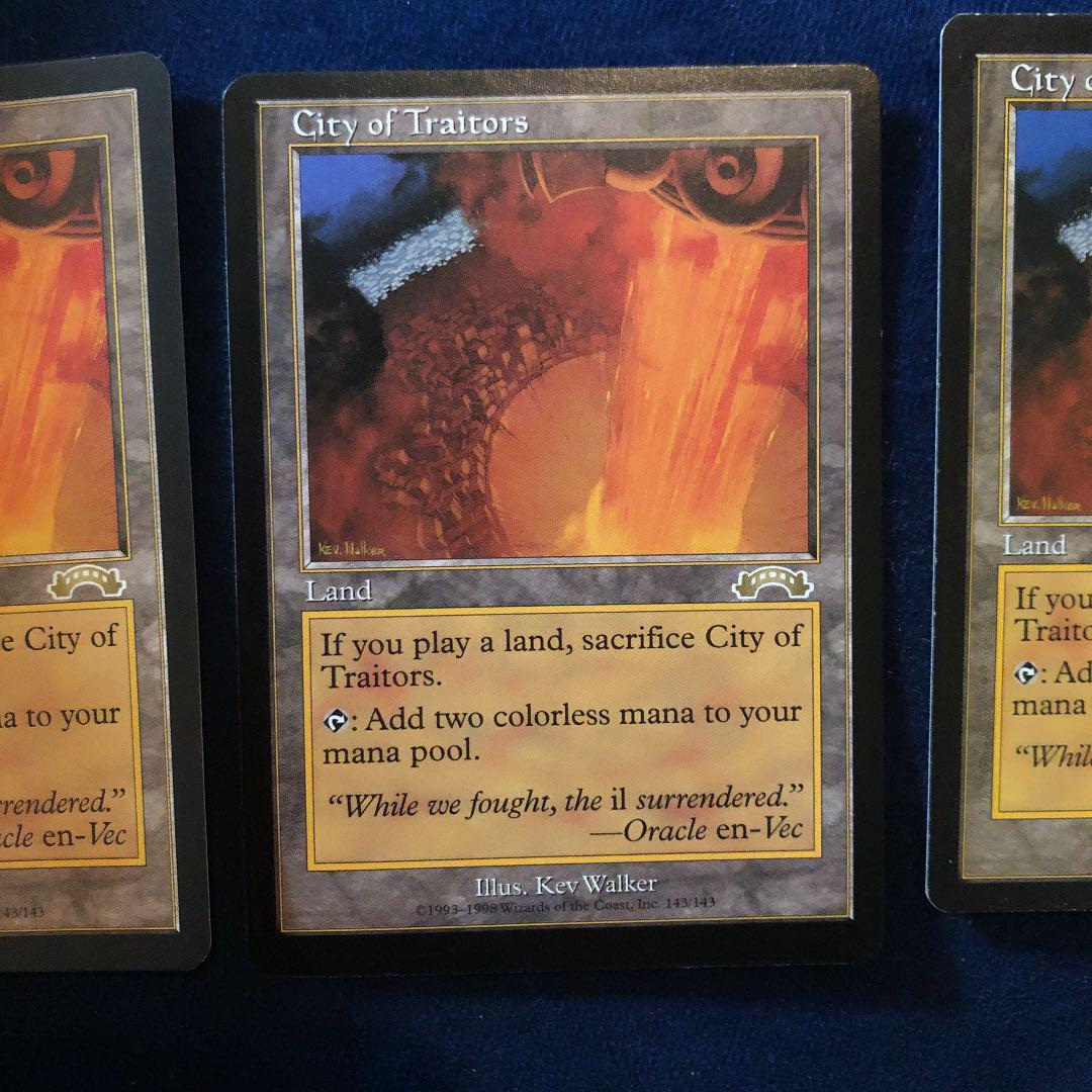 豪奢な 3枚 バラ売り可能 英語 裏切り者の都 Mtg マジック ザ ギャザリング Luhacovice Cz