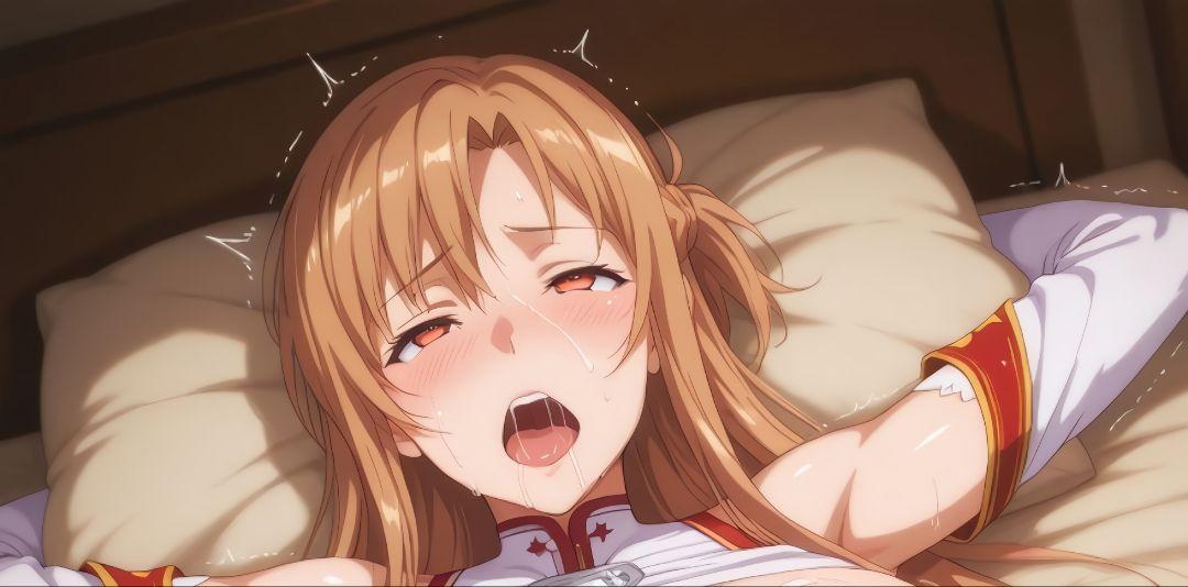 ク*ロ様 sao　ソードアート・オンライン　アスナ　ラバーマット　シークレット