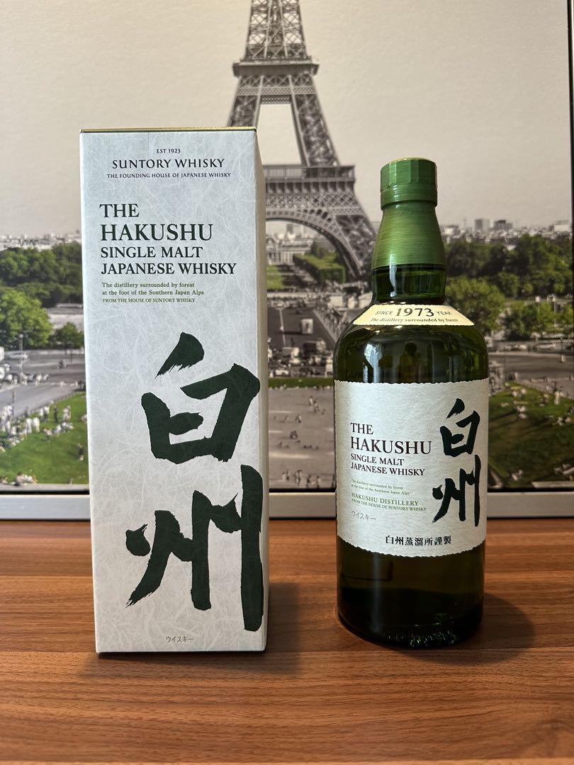 サントリーシングルモルトウイスキー 白州