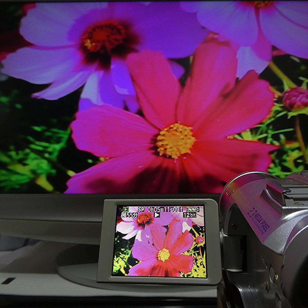 美品・動作良好 パナソニック NV-GS150K-S MiniDVビデオカメラ