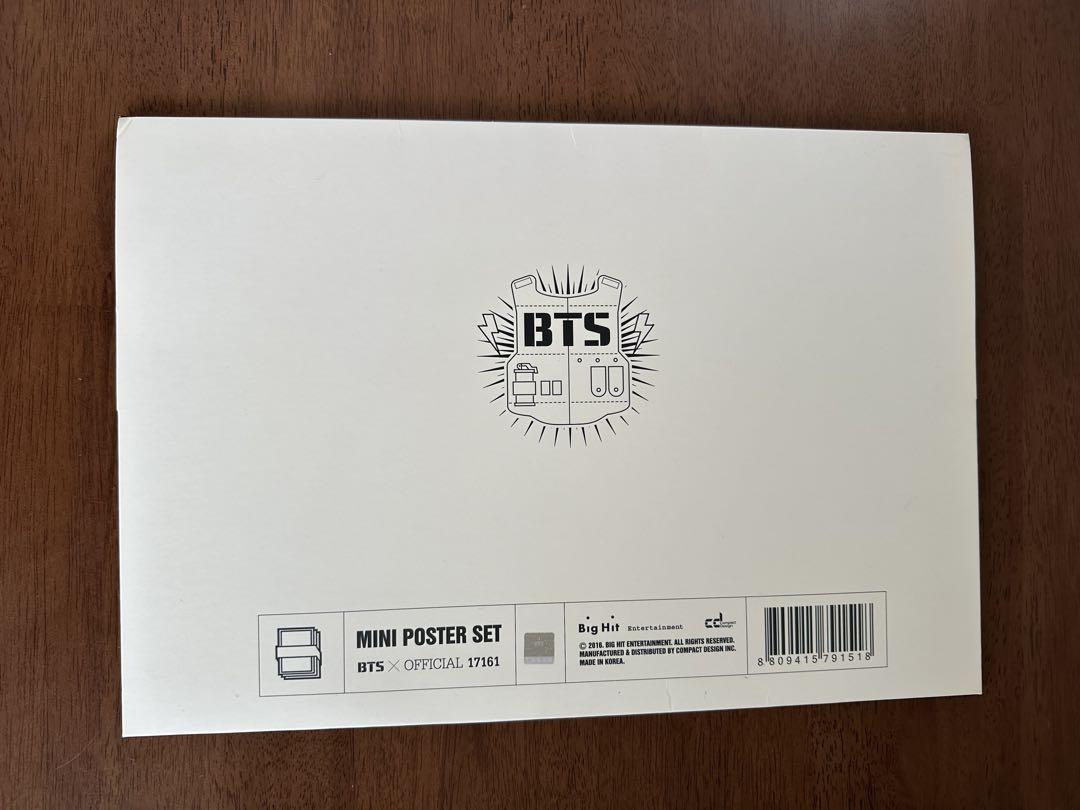 【超目玉】 2nd BTS 防弾少年団 Muster 8枚 ミニポスターセット 22920 K-POP・アジア