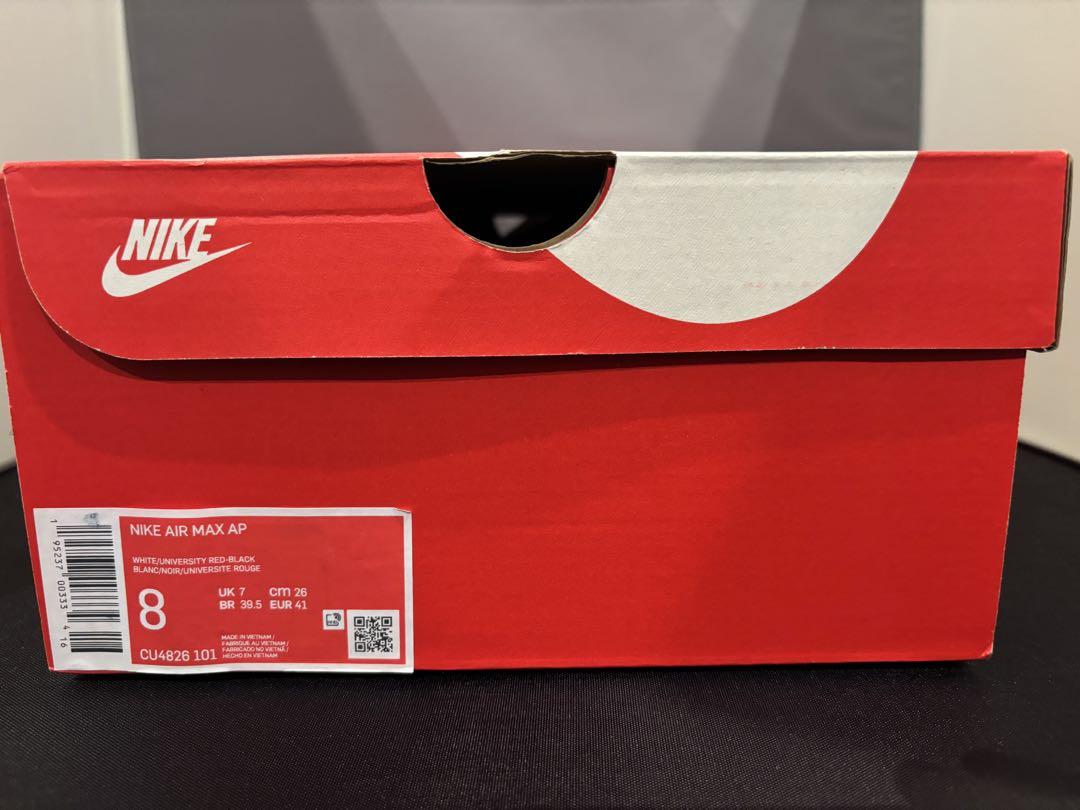 ナイキ] エア マックス AP 28cm NIKE ホワイト スニーカー