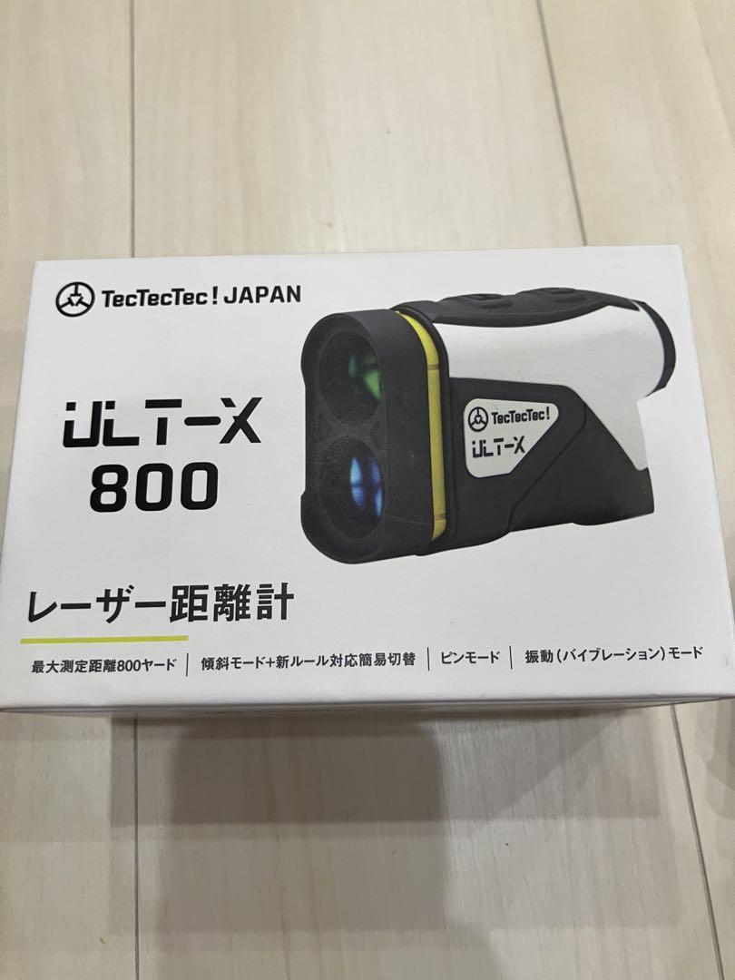 ホットプレート セール TecTecTec! ULTRA-X 800 ゴルフ用距離計 ラウンド用品・アクセサリー
