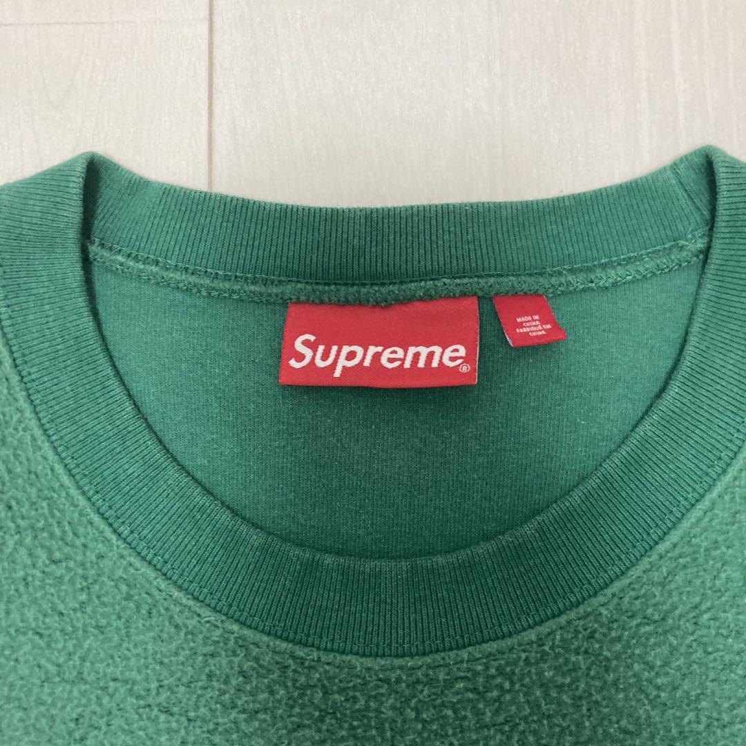 SUPREME 23AW Inside Out Crewneck スウェット 緑