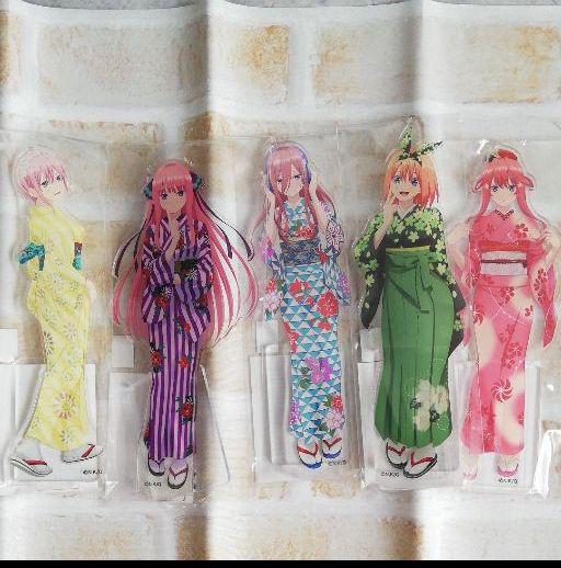TSUTAYA限定　五等分の花嫁　アクリルスタンドフィギュア 5種