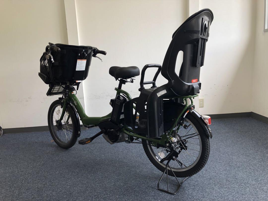 電動自転車　№6115 ヤマハキスミニ　kiss ミニ　子供乗せ　20インチ