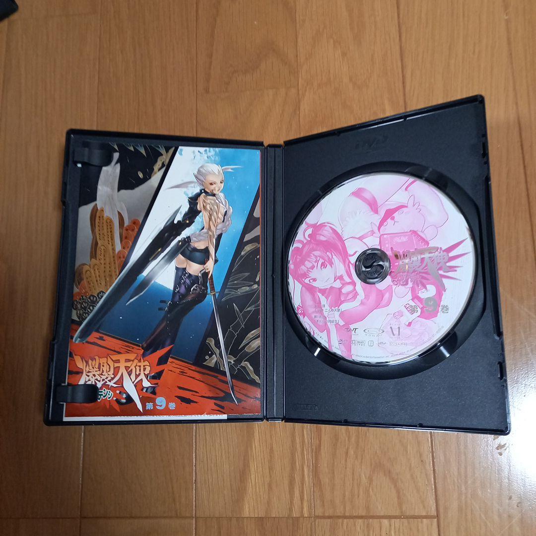 爆裂天使 アニメDVD 第1.2集 フィギュア付きボックスセット 単品5枚