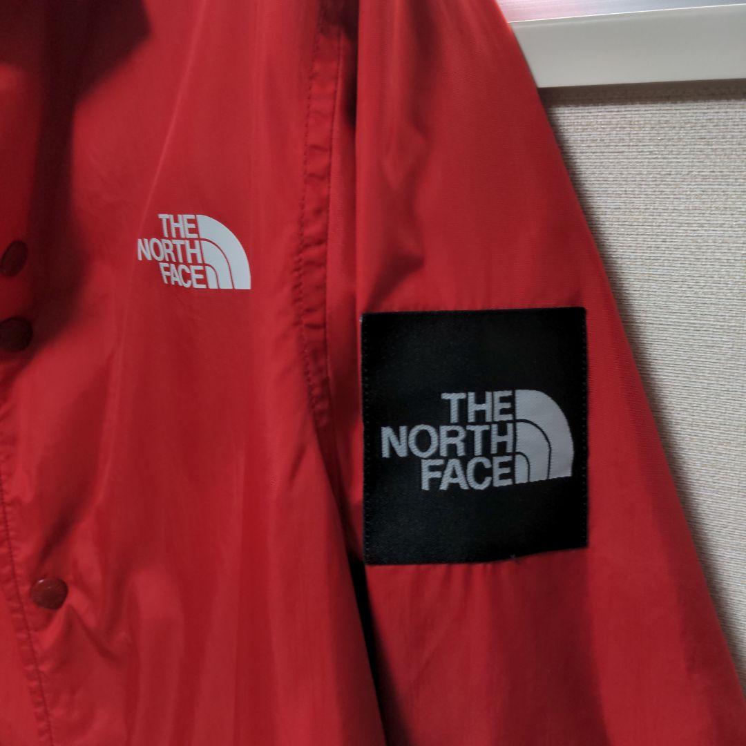 THE NORTH FACE レッド ナイロンジャケット　コーチジャケット