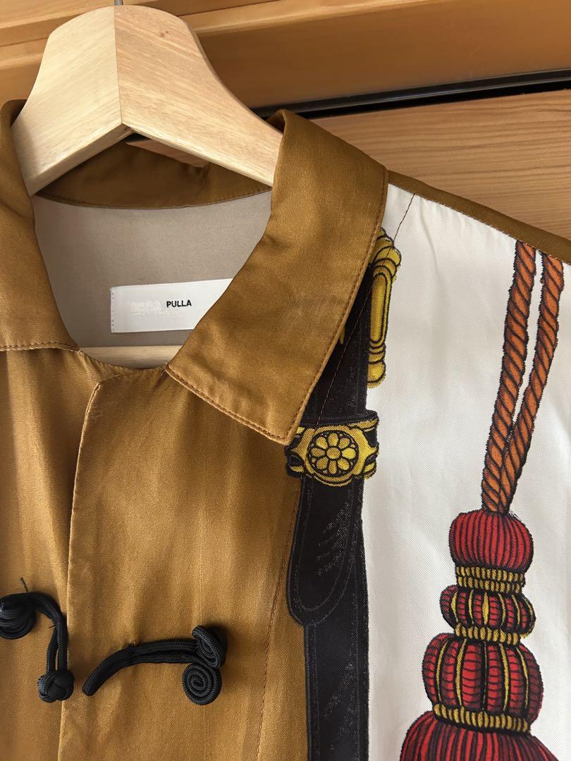 TOGA PULLA 19SS スカーフプリントカンフーシャツ レディース