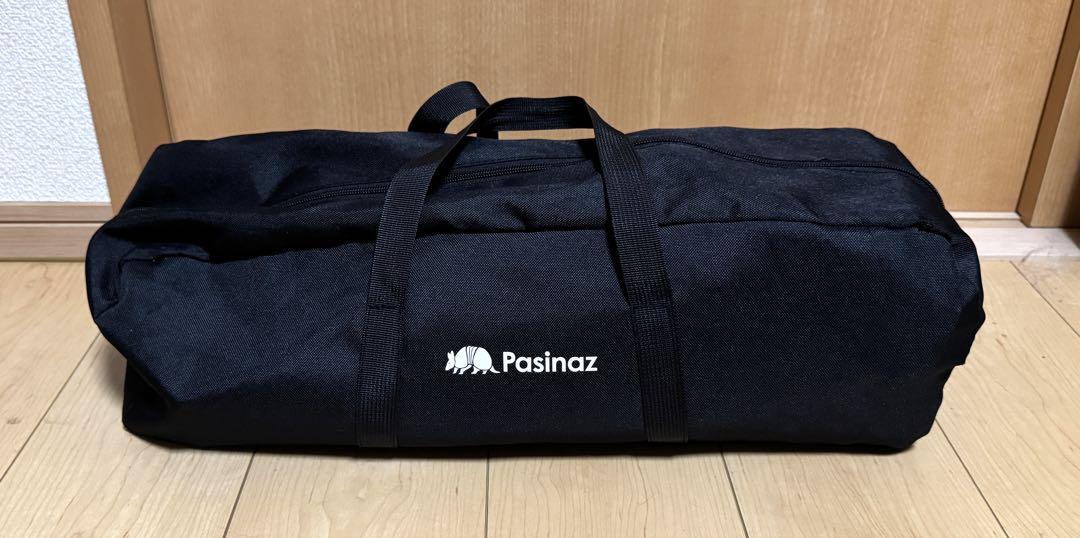 Pasinaz ハイ&ロー　コット ブラック　キャンプコット