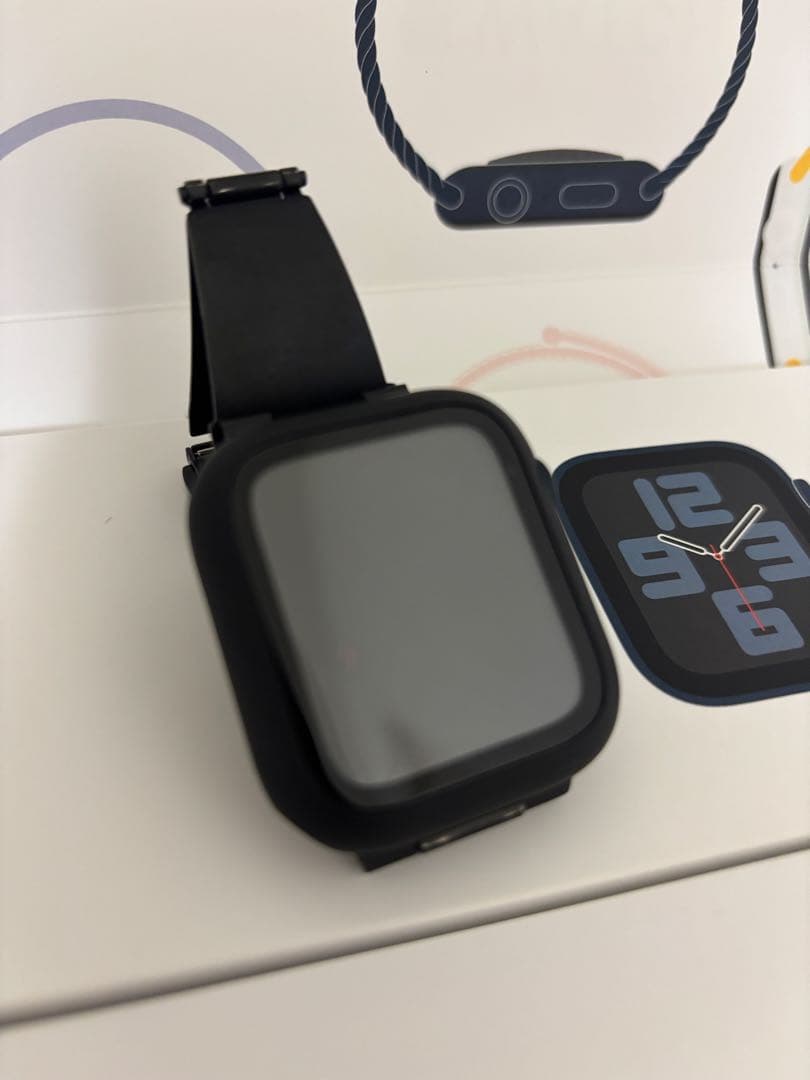 Apple Watch SE2 40mm ブラック ステンレスバンド