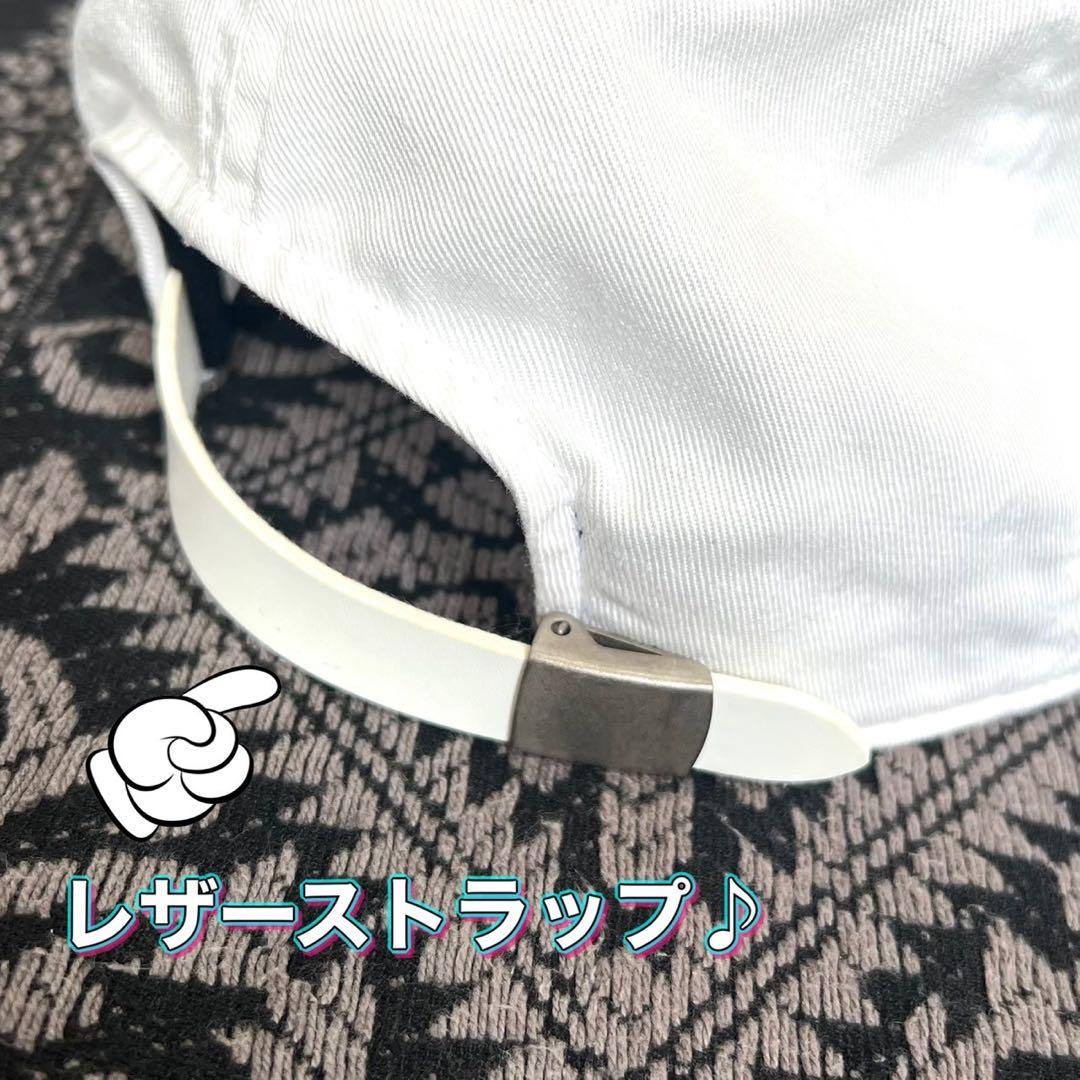 CLUBHAUS × TRANSPORT long brim cap ホワイト-限定 正規