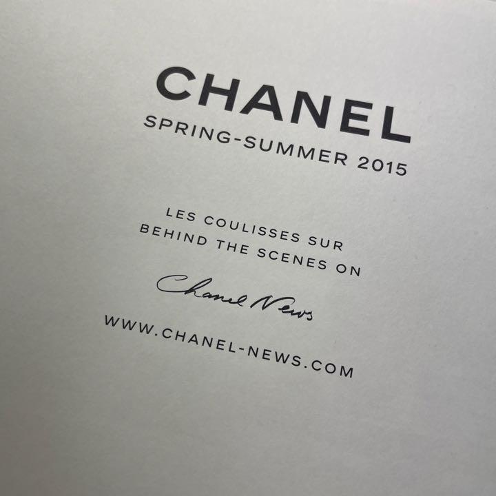 CHANEL シャネル カタログ 2015 Spring summer
