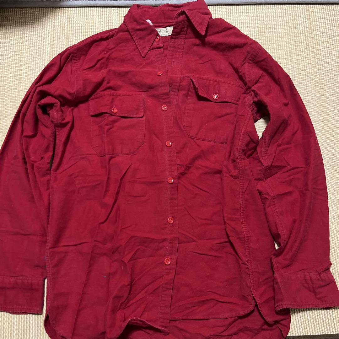 60s L.L.Beanシャツジャケット　古着