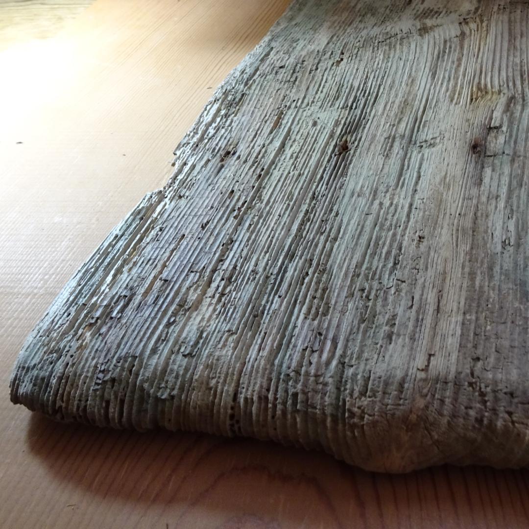 古材　敷板　約54×24cm　花器　盆栽台などに。。。枯れた板