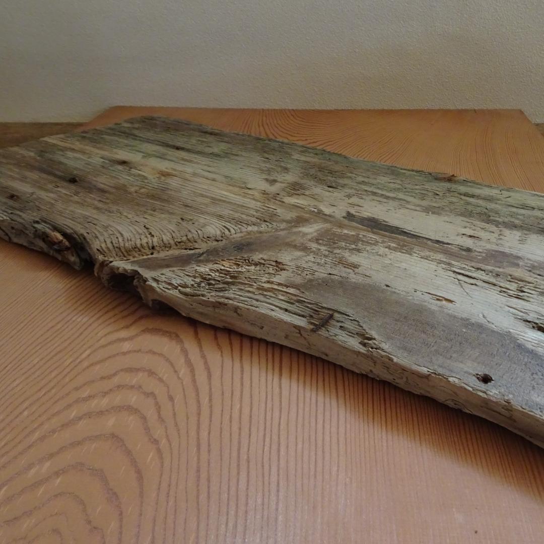 古材　敷板　約54×24cm　花器　盆栽台などに。。。枯れた板