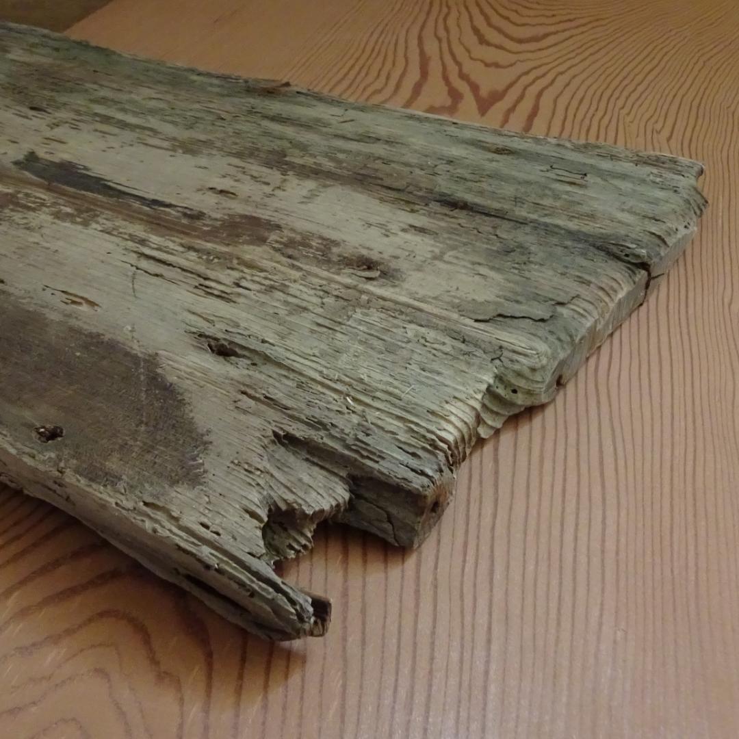 古材　敷板　約54×24cm　花器　盆栽台などに。。。枯れた板
