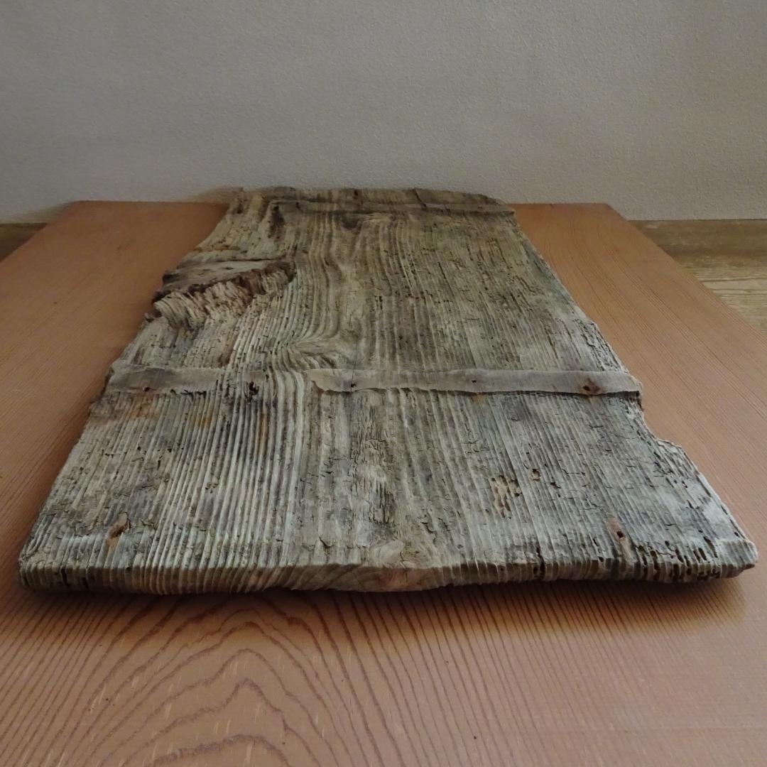 古材　敷板　約54×24cm　花器　盆栽台などに。。。枯れた板