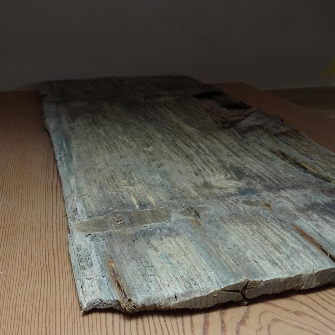 古材　敷板　約54×24cm　花器　盆栽台などに。。。枯れた板