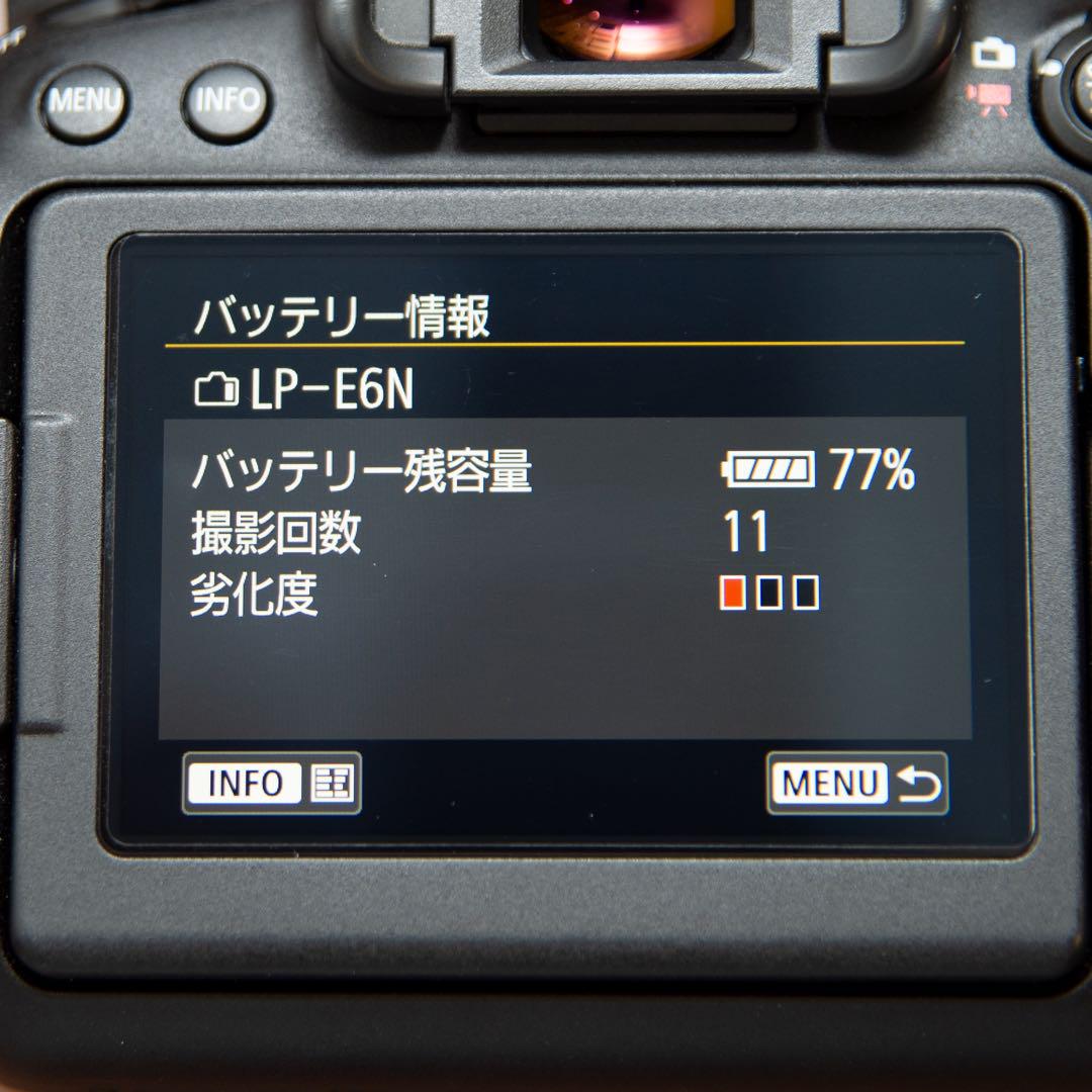 【フジオカ様専用】Canon 6D MarkII バッテリーグリップ付き 画像9