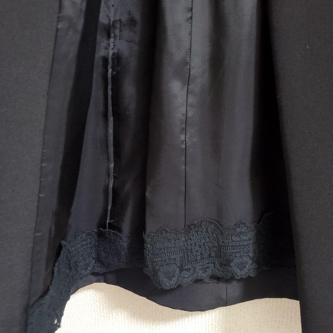 さく❗美品　FOXEY BOUTIQUE　フォクシー　コート38　黒