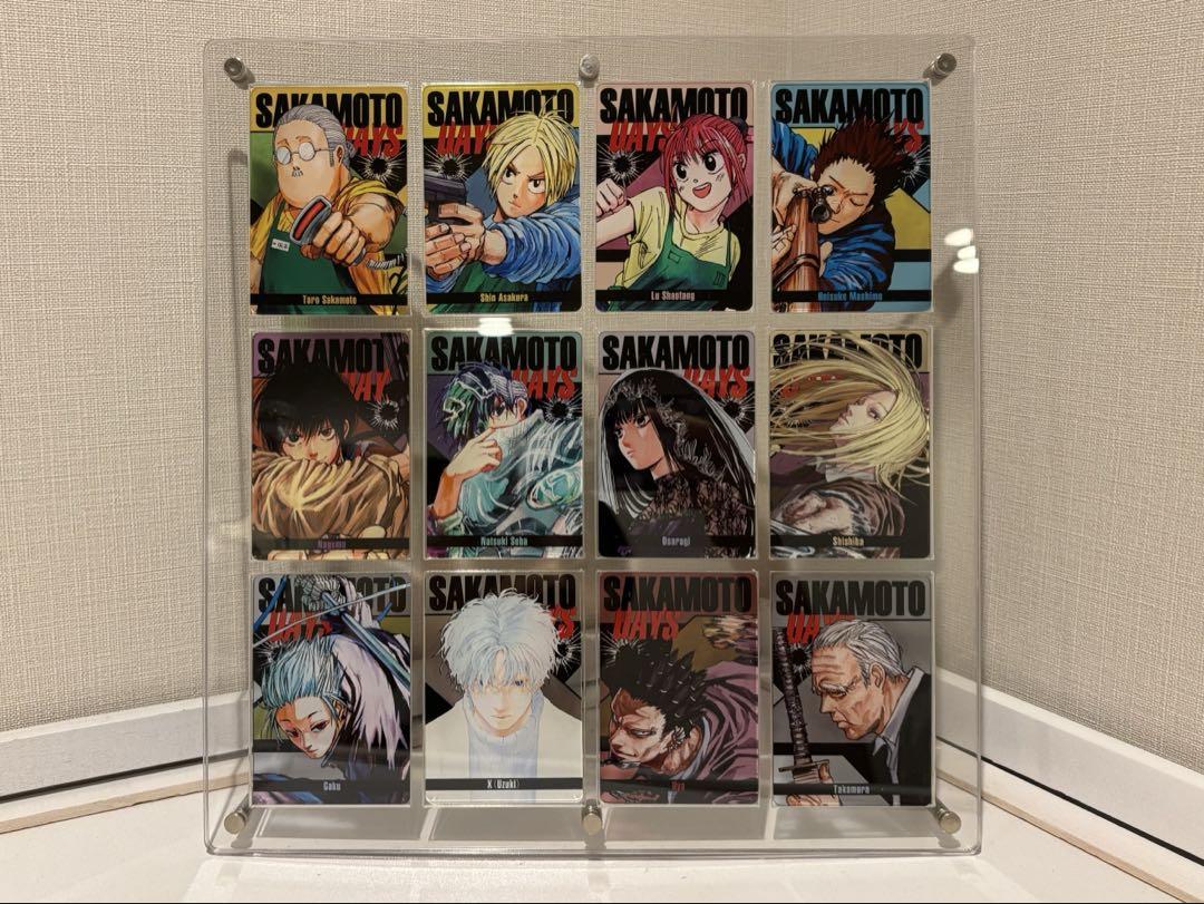 SAKAMOTO DAYS ステータスカードコレクション コンプリート SAKAMOTO DAYS/サカモトデイズ グッズ情報(ファン垢) on X
