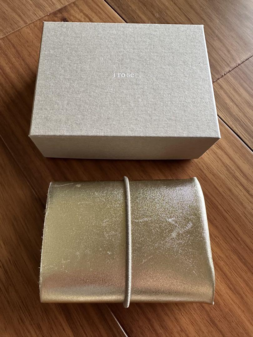 irose ゴールド 三つ折り財布