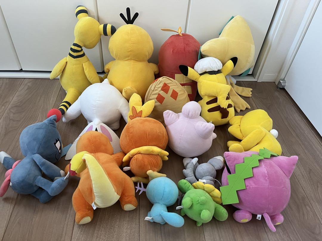 16点まとめ売り⭐︎お得⭐︎ ポケットモンスター　ぬいぐるみ　セット