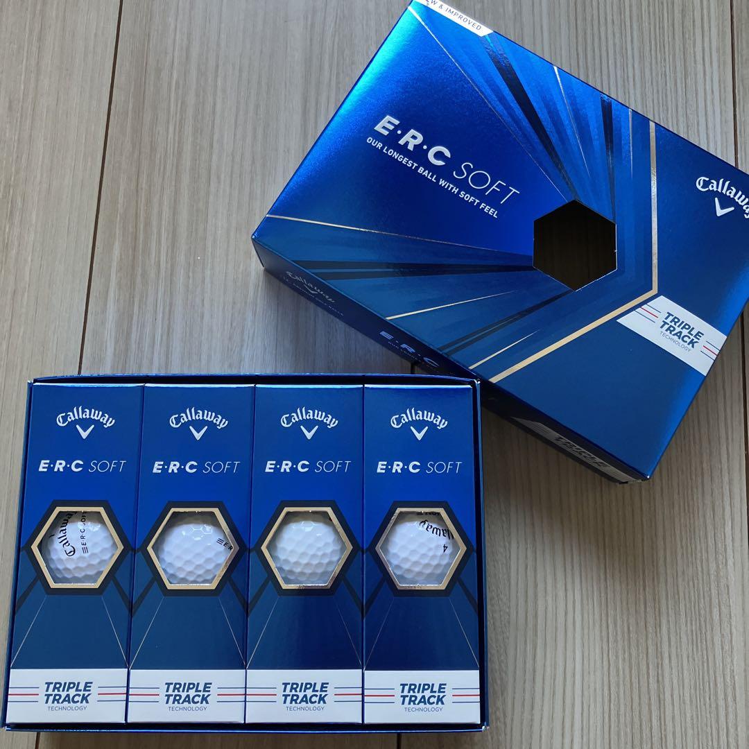 キャロウェイ ERC SOFT TRPL TRK 2ダース Amazon.co.jp: キャロウェイ(Callaway) ゴルフボール ERC SOFT