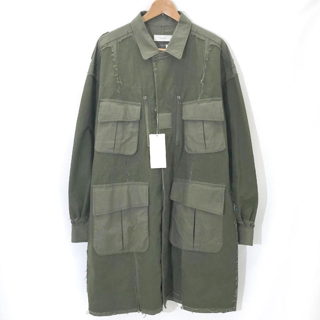 ジャケット・アウター 23FW FACETASM ECONSTRUCTED MILITARY COAT
