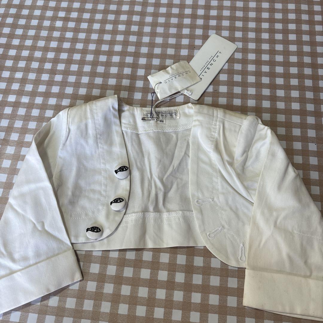 Givenchy ホワイト カーディガン サイズ80