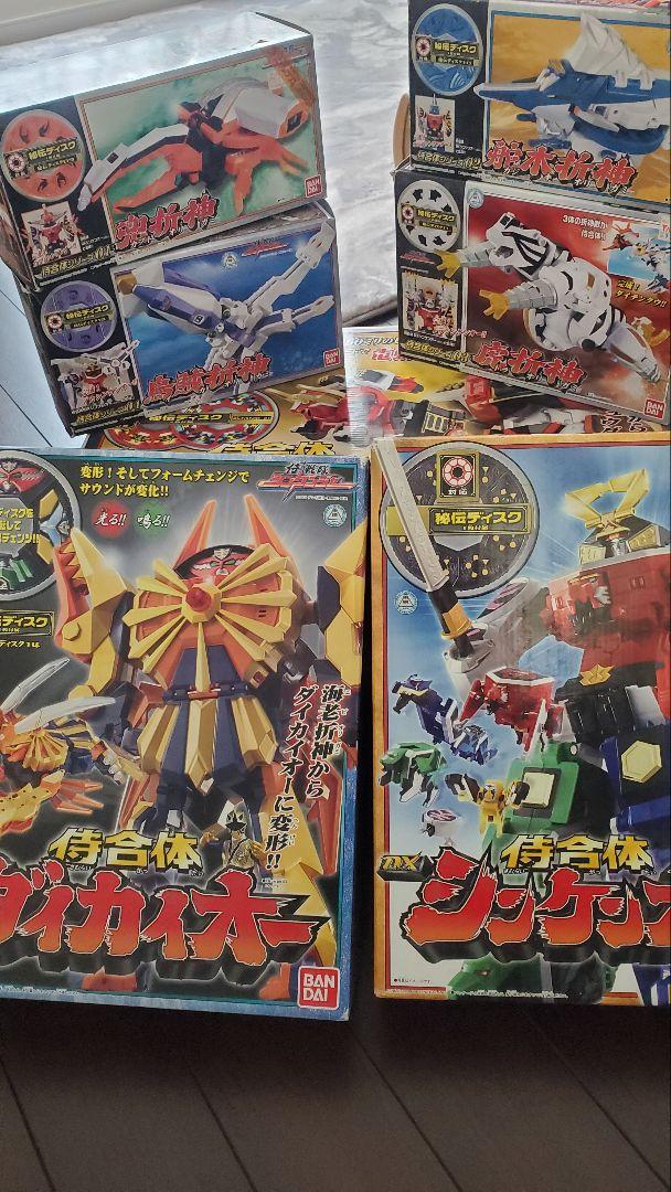 BANDAI シンケンジャー ロボット玩具セットキャラクター玩具