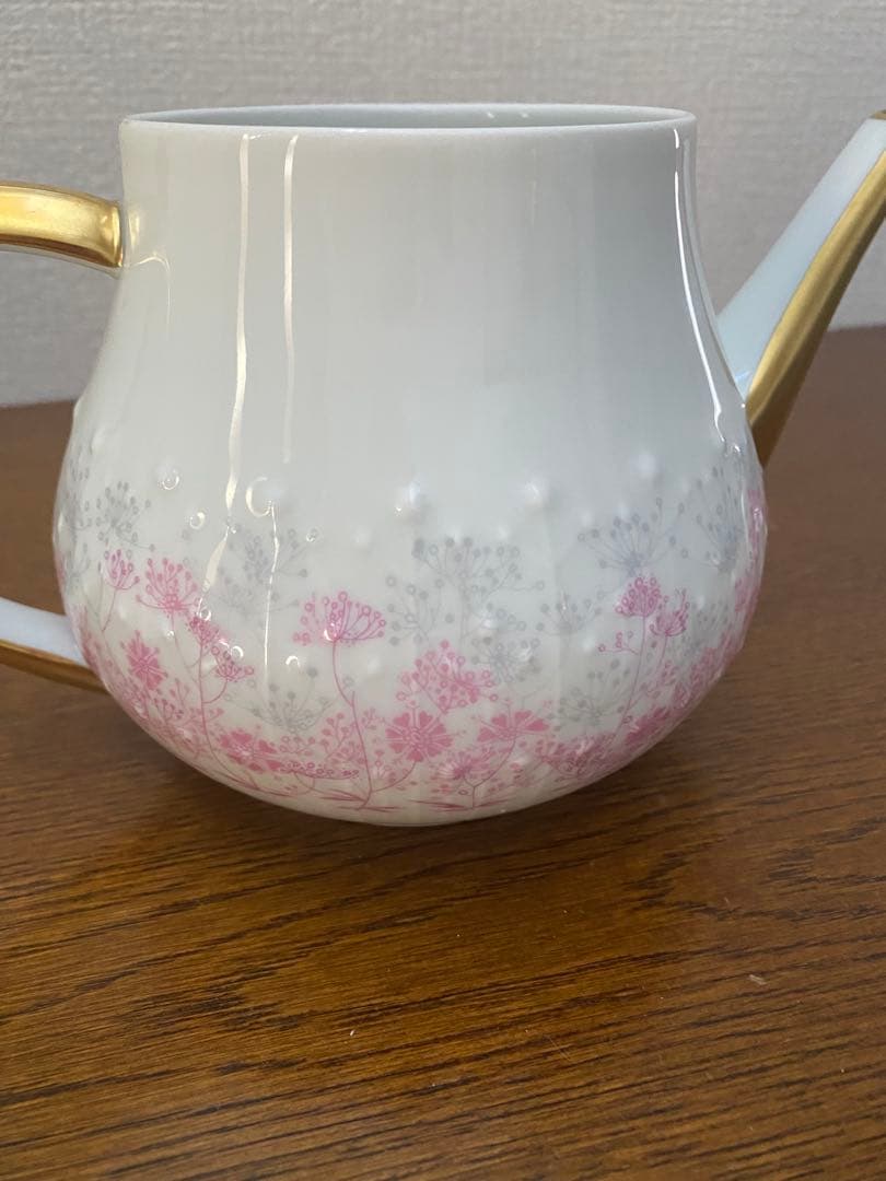 リモージュ ジョルジュ ボワイエ ティポット 新品 リビエラローズ リモージュ ジョルジュ ボワイエ ティポット 新品 リビエラローズ