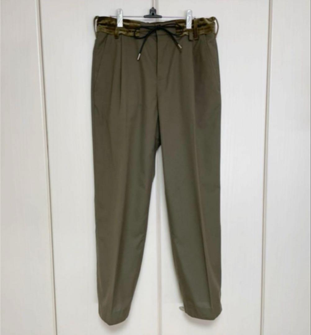 sacai 21ss suiting pants khaki サイズ3 - メルカリ