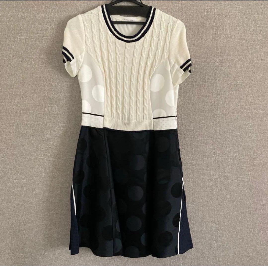 PAYTON PLACEドッキングワンピース白and紺