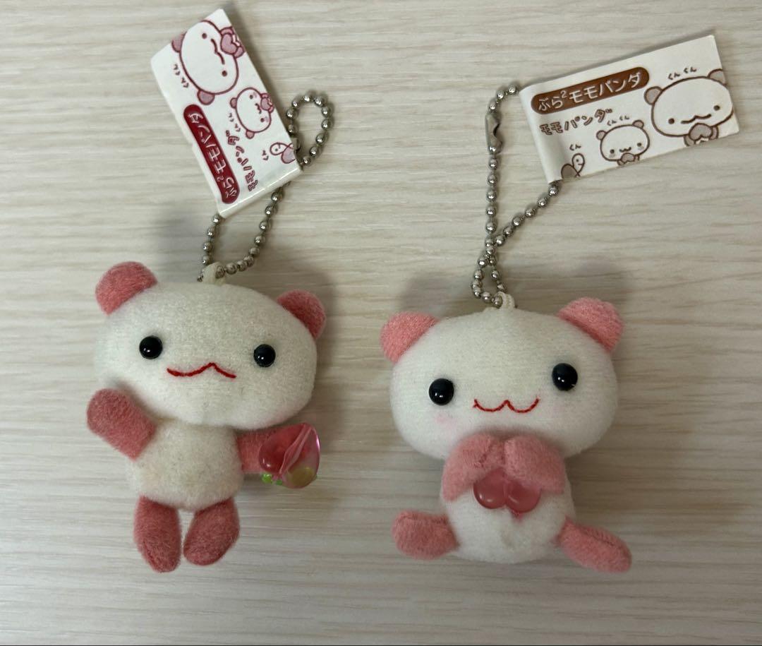 サンエックス san-x モモパンダ コモモパンダ ぬいぐるみ キーホルダー
