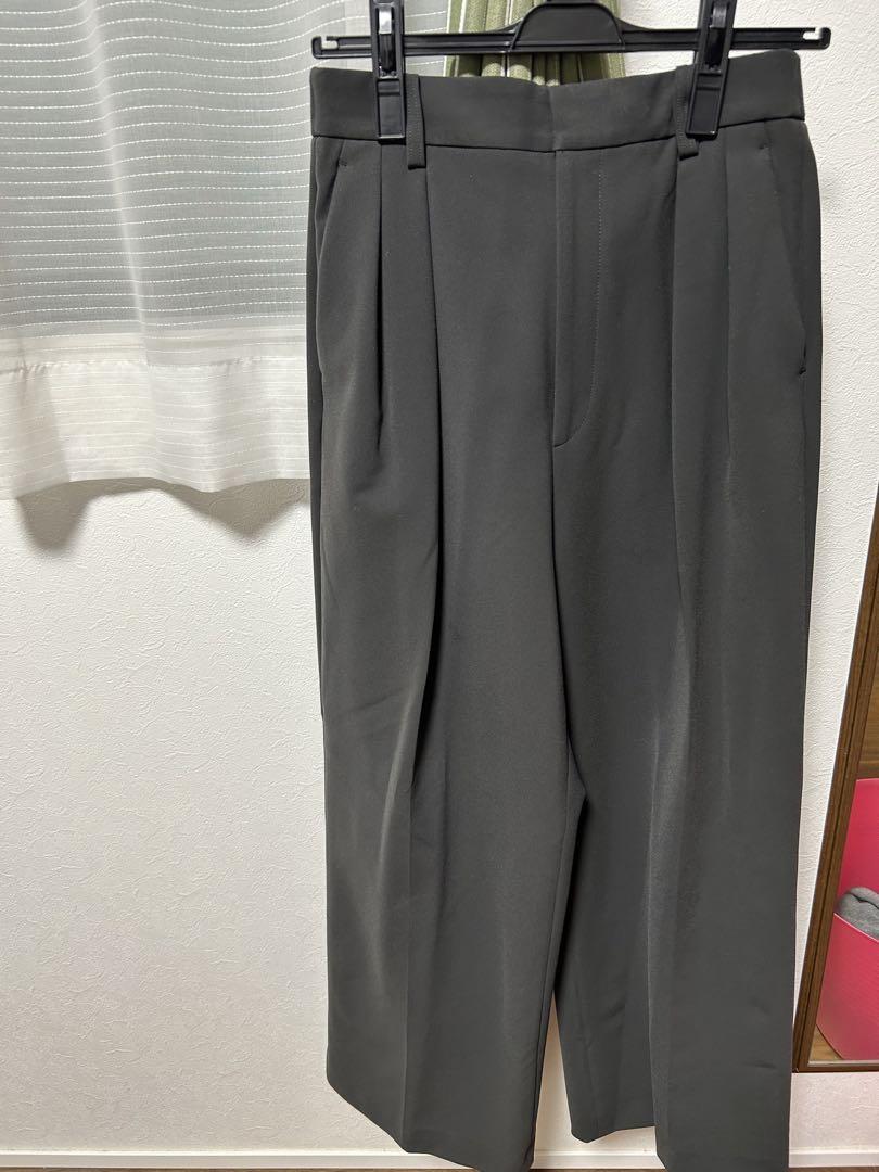 SALON adam et rope タック入りワイドパンツ　Mサイズ