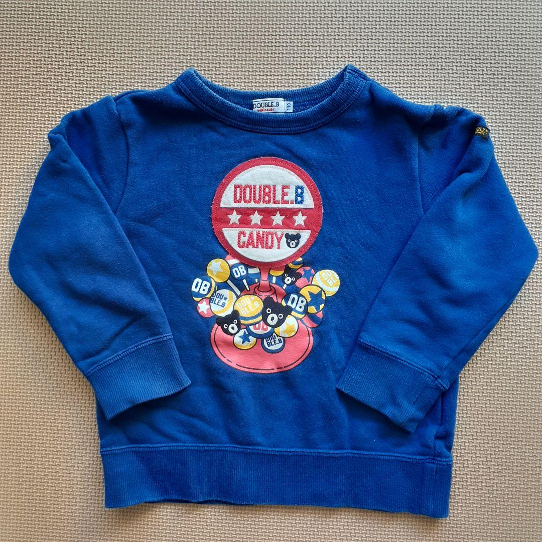 ミキハウス　ダブルBトレーナー 楽天市場】セール30％OFF ミキハウス ダブルビー MIKIHOUSE