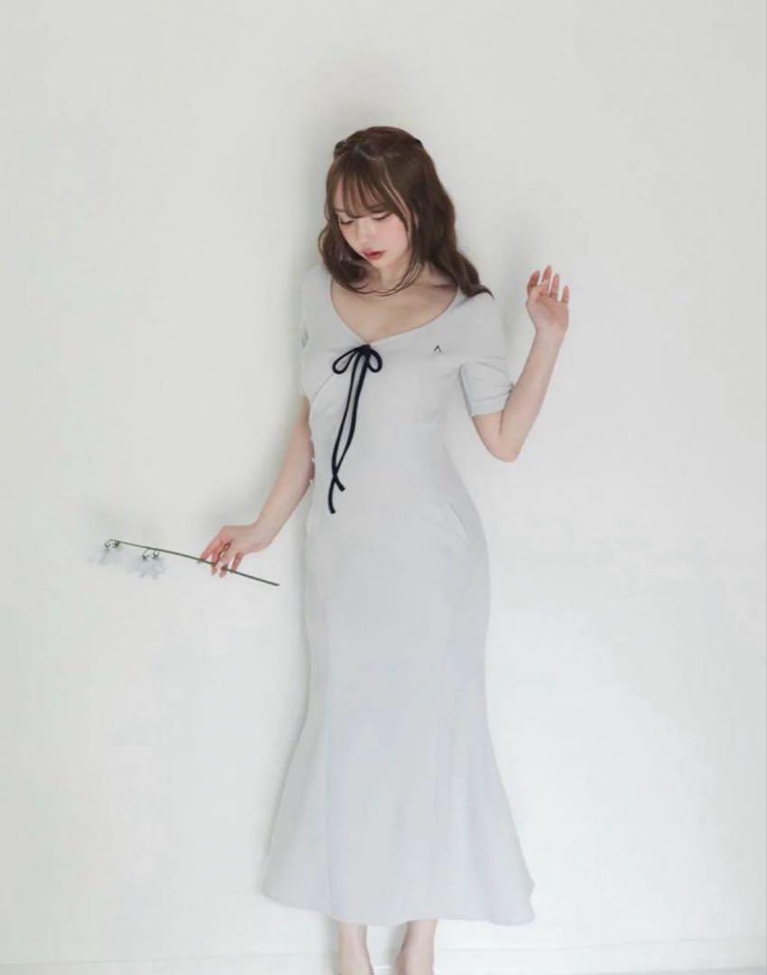 andmary Flora body dress ワンピース