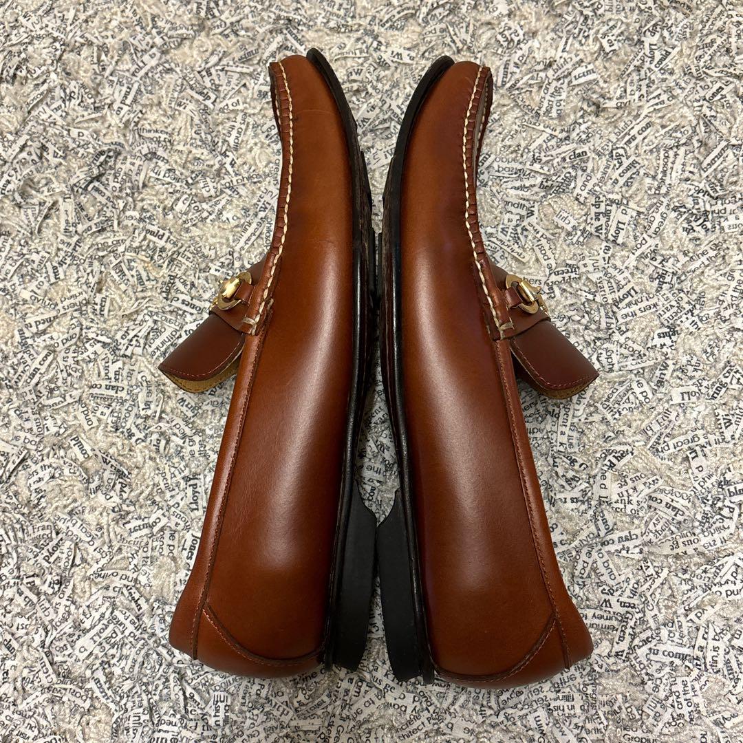 【美品】REGAL リーガル ビットローファー 26 ブラウン