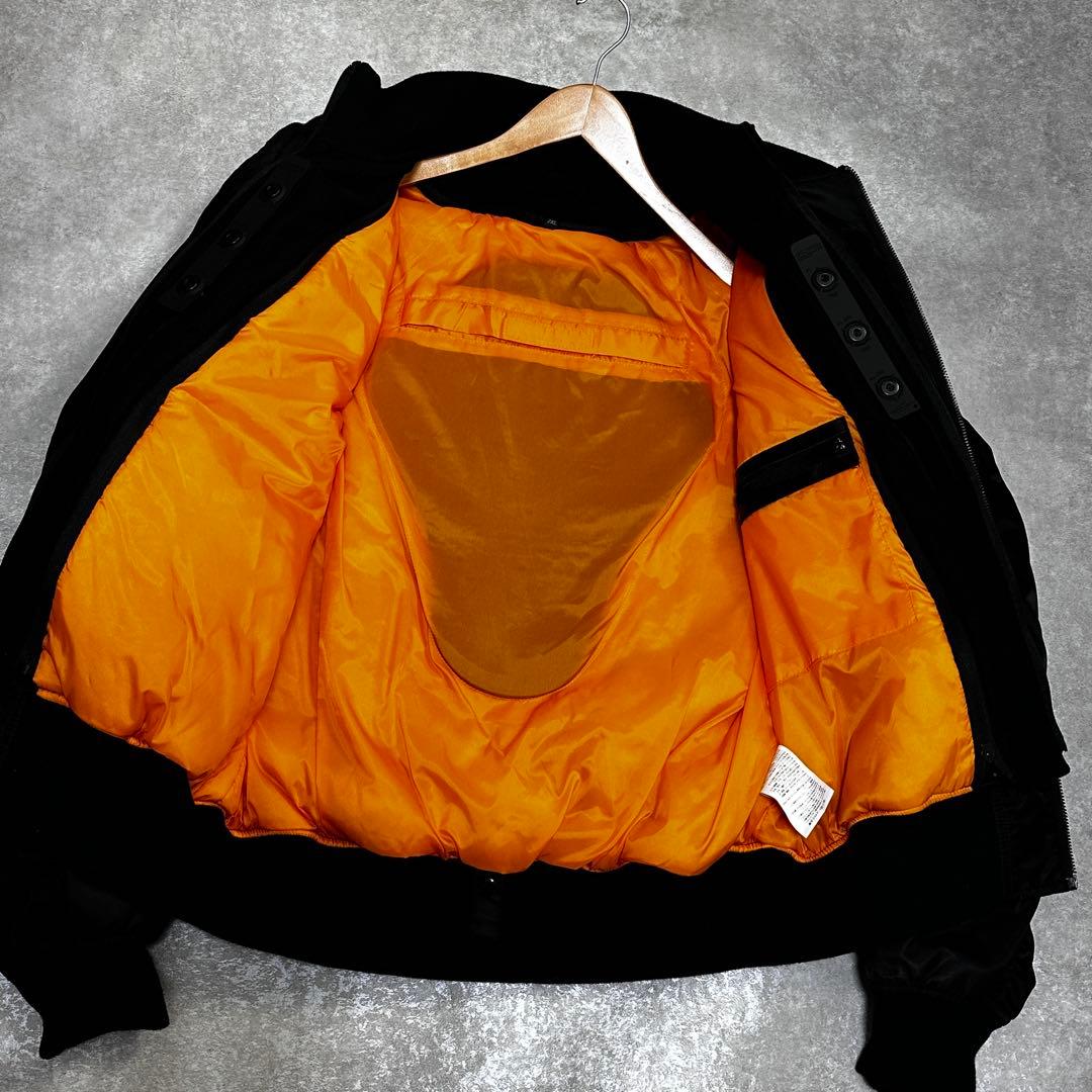 現行 2XL VANSON ma-1型ナイロンジャケット ボンバージャケット