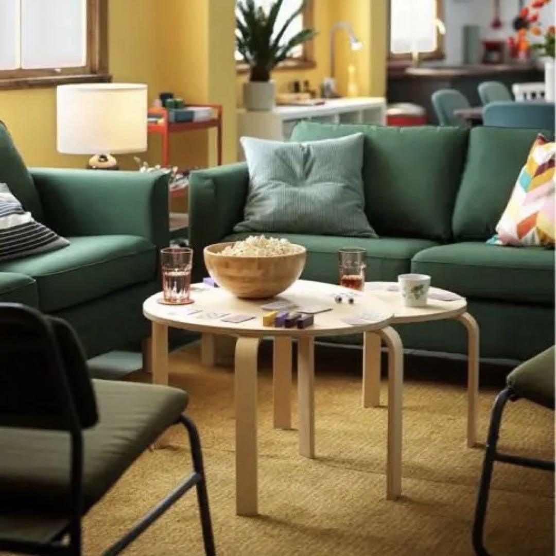 【美品✨】IKEA イケア　SVALSTA スヴァルスタ　ネストテーブル　大のみ IKEA イケア スヴァルスタ ネストテーブル - メルカリ