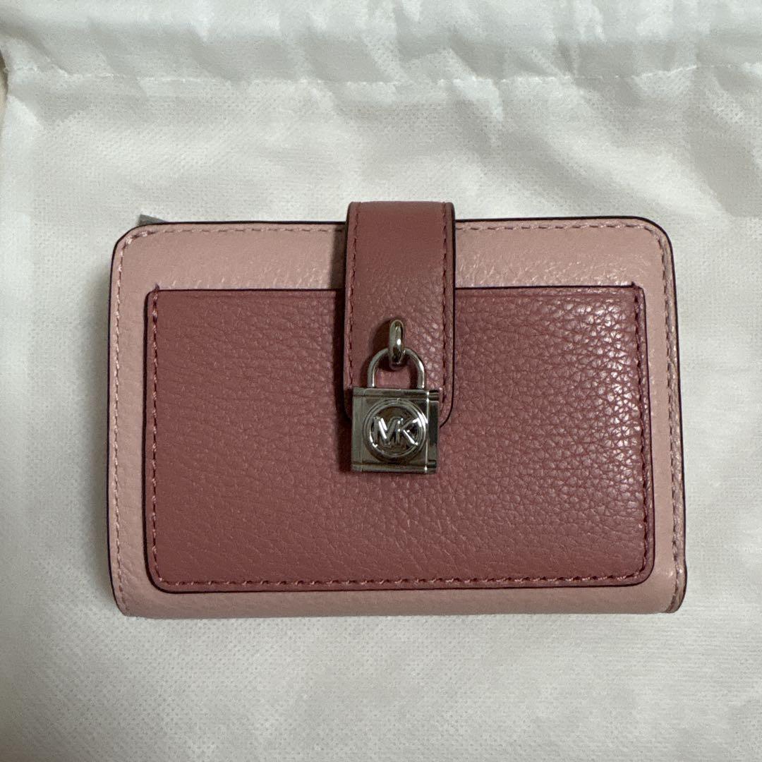 MICHAEL KORS ピンク 二つ折り財布