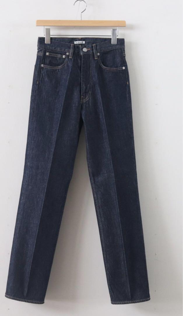AURALEE HARD TWIST DENIM 5P PANT
