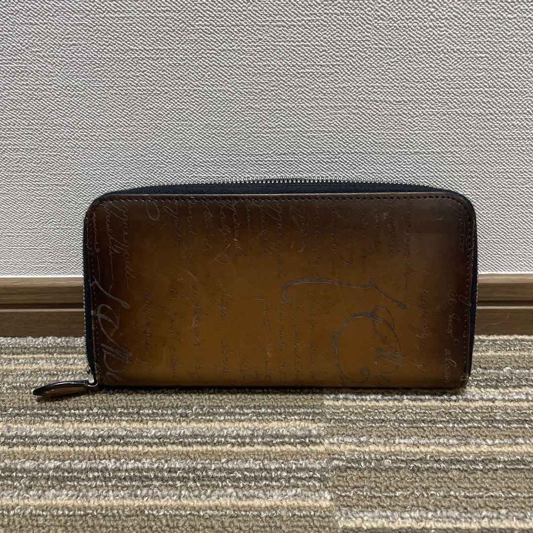 ベルルッティ　Berluti　ITAUBA イタウバ　ラウンドファスナー長財布