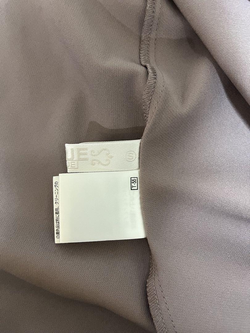 値下げ！　[美品]ルイルエブティック　オーガンジー　スリータックフレア　トップス